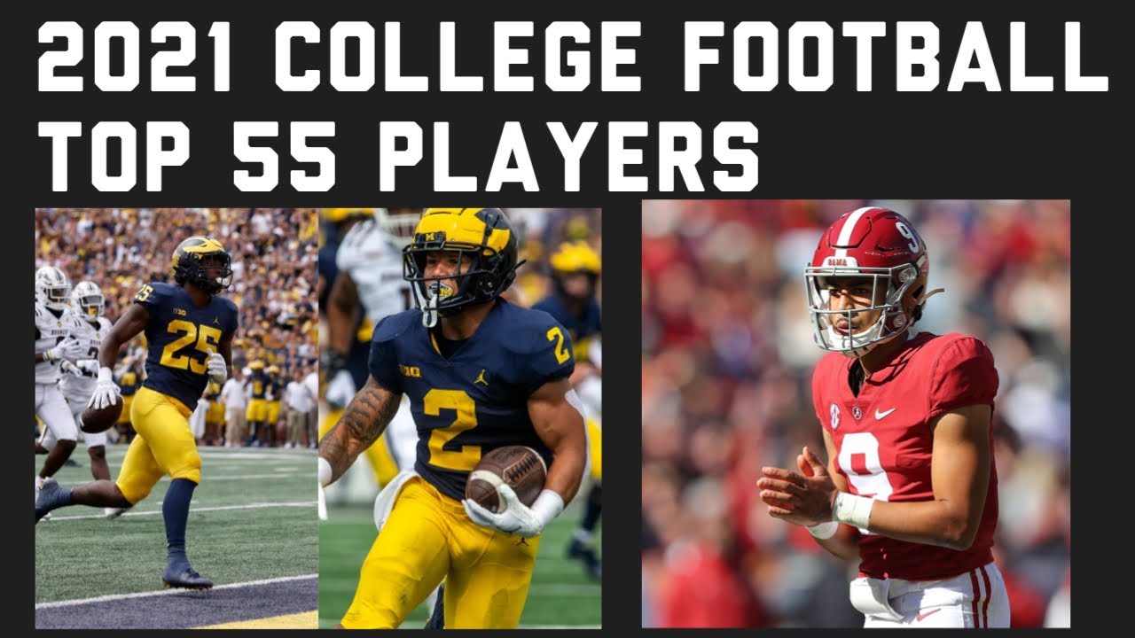 2021 College Football Top 55 Players (Postseason)