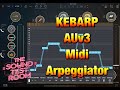 Kebarp  auv3 midi arpeggiator by cem olcay  tutorial and demo for the ipad