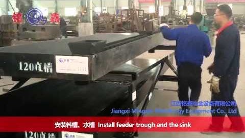 How to assemble gemini shaking table for gold,copper separation ?