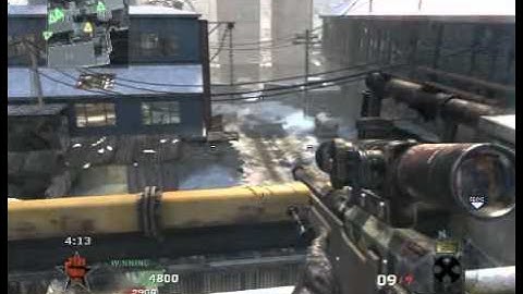 Black Ops: Crazy No Scope Cross Map WMD