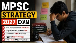 MPSC 2027 Reality Check ⚠️ Stop Wasting Time &amp; Study Smart,DO’s &amp; DON’Ts ✅ #mpsc #upsc #mpscexam 
