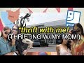 A MASSIVE Day of Thrifting With MY MOM + spring 2020 try on haul (she flew from OHIO to thrift!)