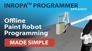 Inropa Programmer Explained: Easy-to-use Offline Paint Robot Programming