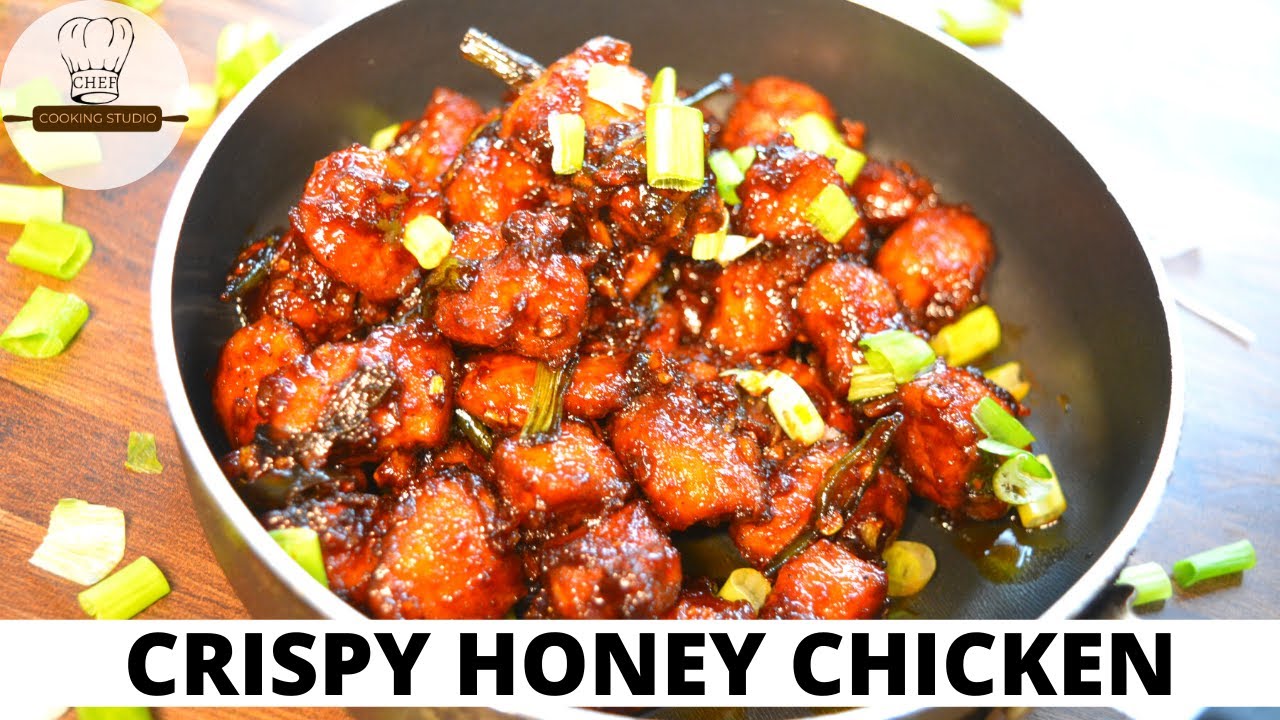 Crispy Honey Chicken |Sweet and Spicy Chicken Starter| | Chef Cooking Studio