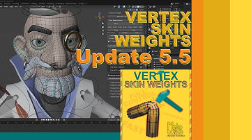 Vertex Skin Weights Addon Blender - Update 5.5