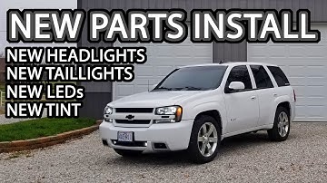 Trailblazer SS Headlight, Taillight and LED installation