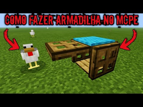 Vídeo: Como Construir Uma Armadilha Para Animais No Minecraft