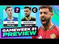 BRUNO (C) AND FREE HIT CHAT 🫡 FPL GAMEWEEK 31 PREVIEW 💪 |  Fantasy Premier League Tips 2025/26