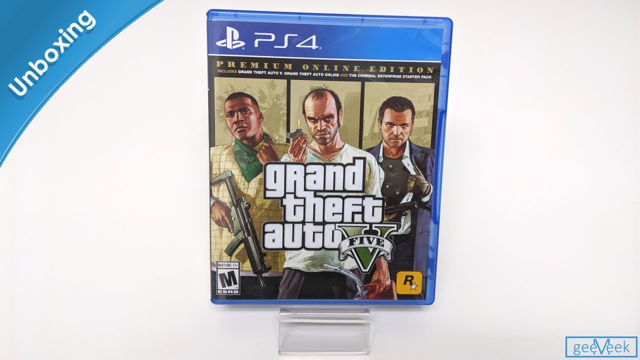 Jogo GTA V Premium Online Edition - PS4 - Rockstar Games - GTA