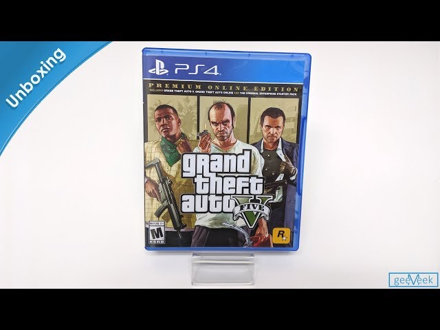 Grand Theft Auto V - Premium Online Edition (PS4)