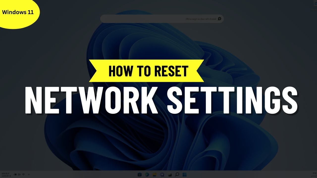 How to Reset Network Settings in Windows 11 - YouTube
