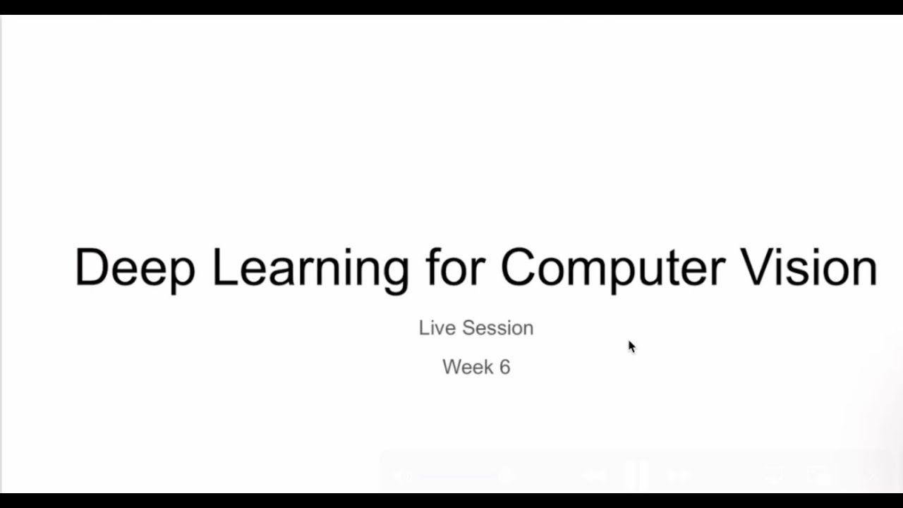 NPTEL TA session 5: Deep Learning for Computer Vision - YouTube