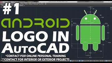 #1 | HOW TO MAKE ANDROID LOGO || AUTOCAD MECHANICAL PRACTICE DRAWING ||