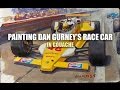 Painting Dan Gurney's Race Car in Gouache