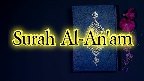 Surah Al An'am (سورة الأنعام) | Heart touching really beautiful voice | ISLAMICTV #surahalanam