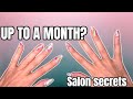 How to apply press on nails for MONTH LONG LASTING at home! Salon secrets to make them last longer!