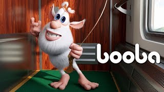 Booba - ep #28 - Booba in the train 🚂 - Funny cartoons for kids - Booba ToonsTV