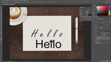Character and Paragraph Styles Adobe Photoshop CC Tutorial (Part-111)
