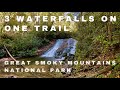 DEEP CREEK FALLS TRAIL | Great Smoky Mountains National Park | Bryson City | Indian Creek Falls