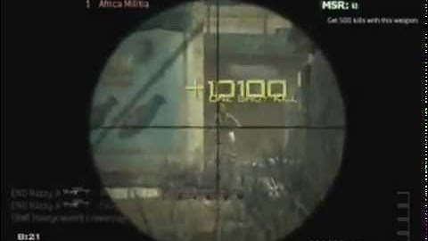 MW3 MSR 6 Man Feed