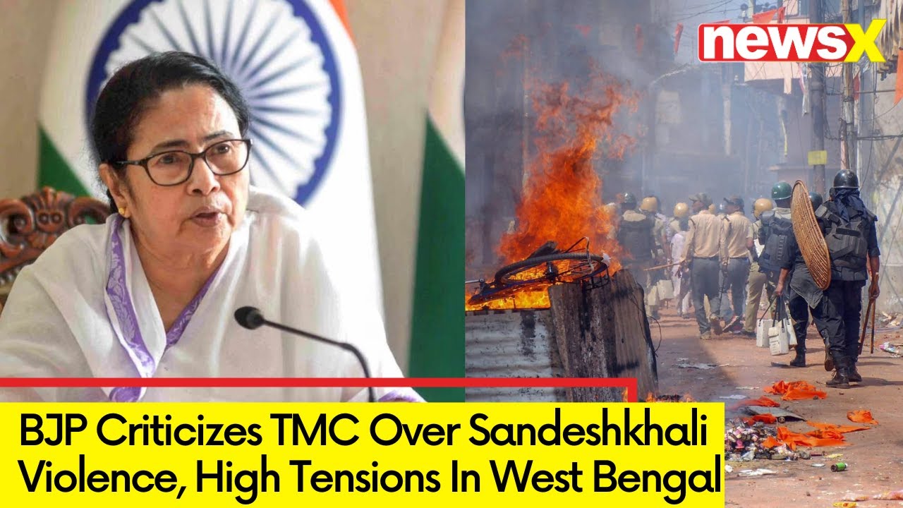 BJP Slams TMC On Sandeshkhali Violence | Tension Escalate In West Bengal  | NewsX