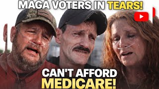 MAGA Voters BREAK DOWN After Learning They Can’t Afford Medicare 