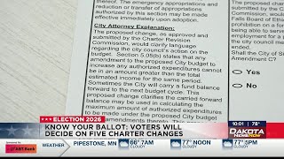 Know your ballot: Sioux Falls voters will decide on five charter changes