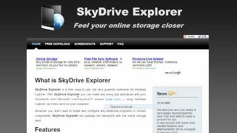 Skydrive-video-demo