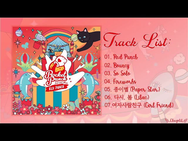 [Full Album] 로켓펀치(Rocket Punch) - 2nd Mini Album 'Red Punch' class=