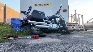 SUZUKI BOULEVARD C50 | EXHAUST MODIFICATION | 800CC | BAFFLE DELETE | LOUD EXHAUST