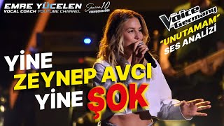 YİNE ZEYNEP AVCI YİNE ŞOK ! The Voice Germany 'Unutamam' Ses Analizi 2025