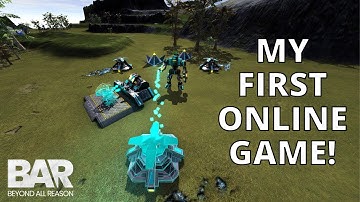 The first match | Learning Review #1 | Beyond All Reason (RTS)