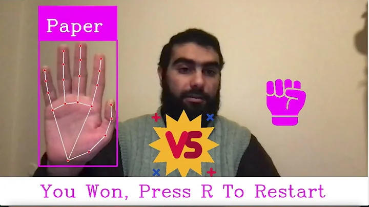 Rock Paper Scissors Game With Computer Vision
