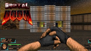 Brutal Doom v21 Dox778's Map of Chaos Doom 1993 Level 1-3 Gameplay Delta-Touch