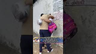 "¡Ese es el silbido de mi mamá!", exclamó la joven, quien al reconocer el sonido de su madre.
