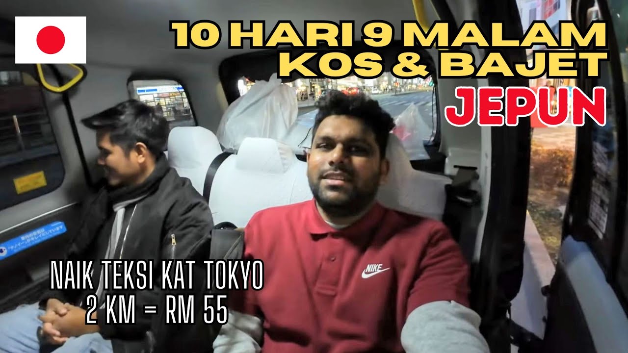 Aku Reveal Kos dan Bajet Trip Jepun - Mahal Gila Teksi Jepun !!! | Ep 13 | Japan 2025