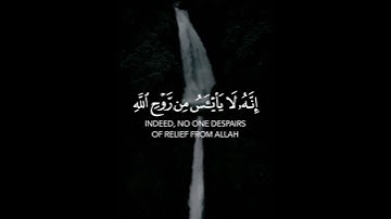 {  وَلَا تَيْأَسُوا مِن رَّوْحِ اللَّهِ ۖ  } #تلاوة_خاشعة #راحة_نفسية #اكسبلور