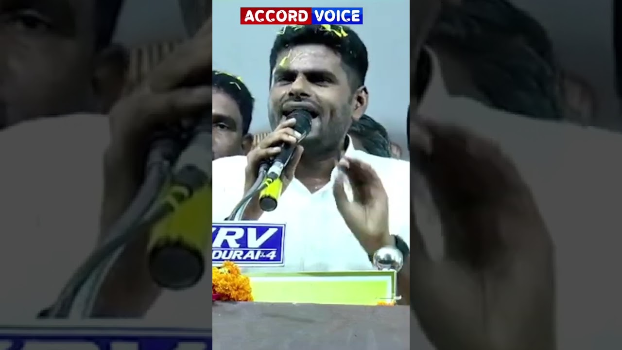 TN BJP President K Annamalai Speech about TN Finance Minister PTR Palanivel Thiagarajan | TR Baalu