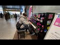 2023年2月23日 ストリートピアノ【上野駅】『花は咲く』🎹🌷(255台目)Street Piano @Ueno Station🇯🇵