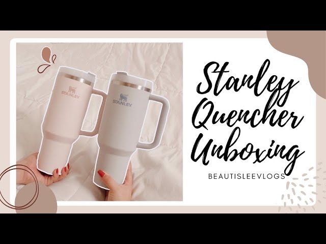 Stanley Quencher H2.0 Flowstate Tumbler Soft Matte 40 OZ Unboxing