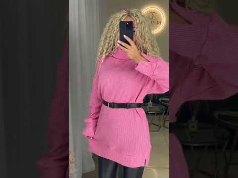 Жіноча зимова туніка сукня, відео 1