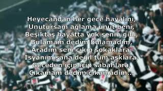 Beşiktaş Tezahüratları - İsyanım Sana Değil Tüm Aşklara Resimi