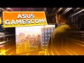 ALMANYA'DA ASUS GAMESCOMA GİTTİM! ASUS YENİ ÜRÜNLERE BAKTIK!