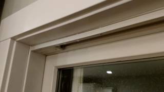 SCHULTZ patio door water leak, 6may 2017