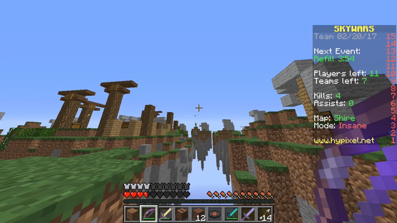 Minecraft Skywars Funny Moments Montage #1 - YouTube