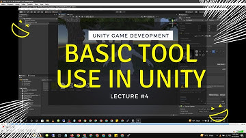 BASIC TOOL USE IN UNITY LECTURE #4 || Unity Game Development Basic tutorial Part 4 || ProCoding
