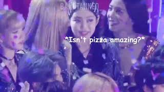 BTS 💜 and Black Pink 🖤 being awkward af #bts #blackpink #armlink