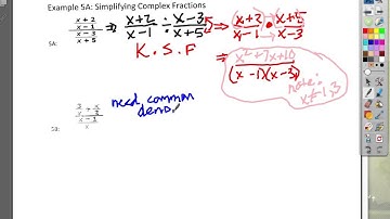 Sect. 8.3 Example 5 Simplifying Complex Fractions