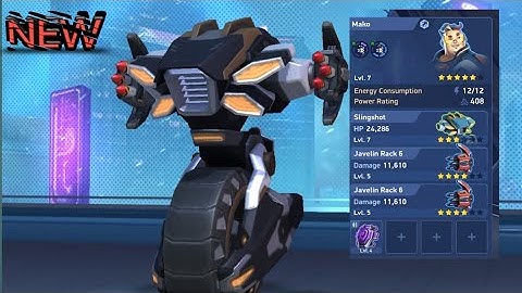 MECH ARENA: New update silngshot Robot #dsnmag