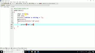 How to print string using %c formate specifier || Code Ambition